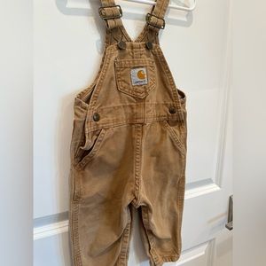 Carhartt • Tan Overall Bibs